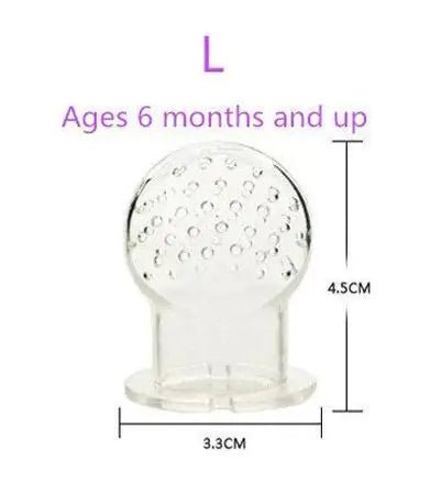 Silicone Teether & Fresh Food Feeder for Babies (3 - 12 Months) - Mesh Bag M1 - Infants planet
