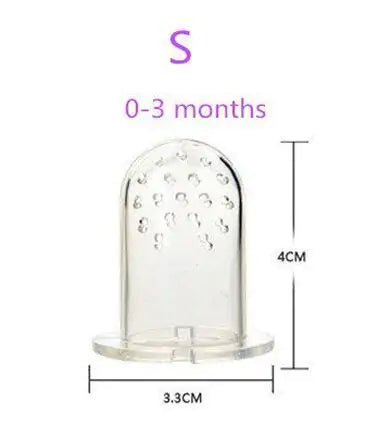 Silicone Teether & Fresh Food Feeder for Babies (3 - 12 Months) - Mesh Bag S - Infants planet