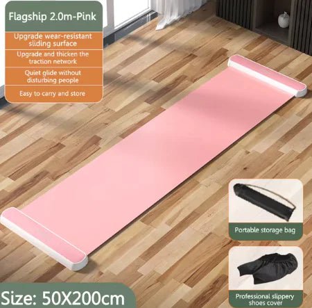 Sliding Mat (One Set) - pink - Infants planet