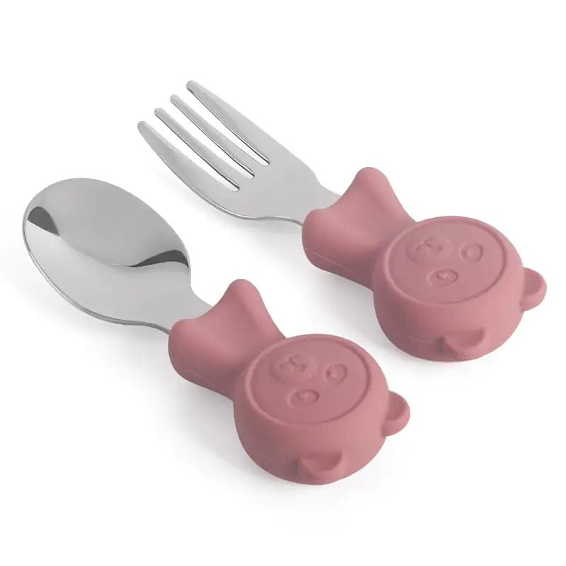 Stainless Steel Kids Cutlery Set - Y19 - Infants planet