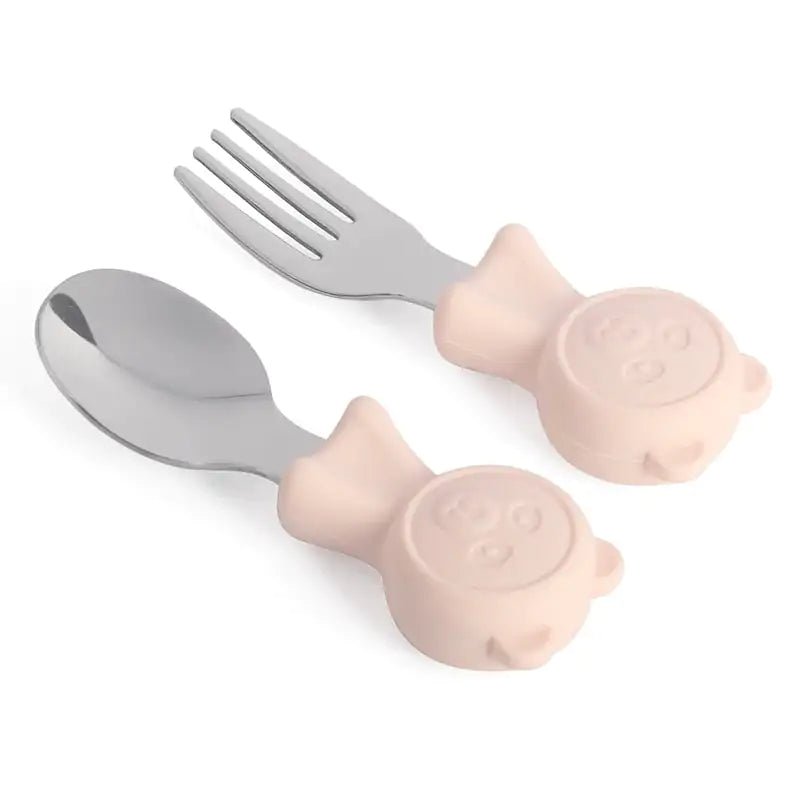 Stainless Steel Kids Cutlery Set - Y4 - Infants planet
