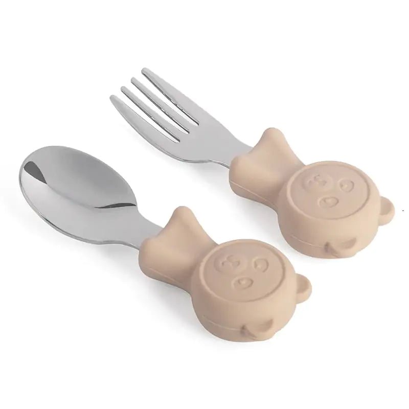 Stainless Steel Kids Cutlery Set - Y15 - Infants planet
