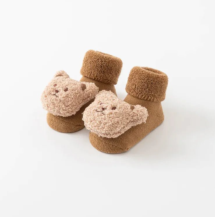 Terry Baby Socks - Coffee Color - Infants planet
