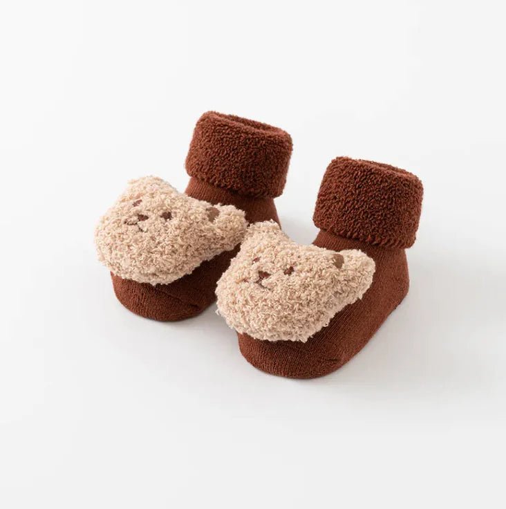 Terry Baby Socks - Red Brown - Infants planet