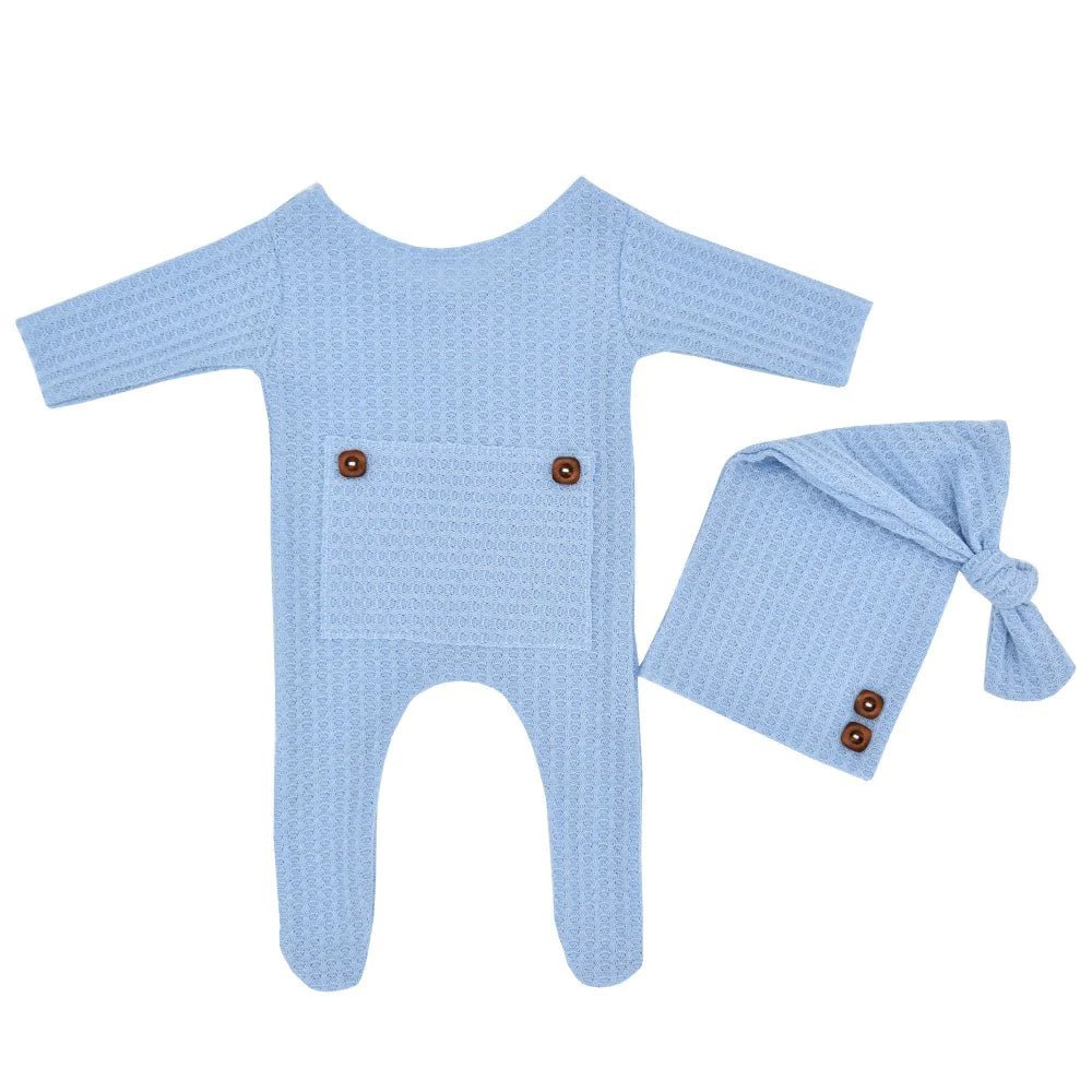 Tiny Trends: Adorable Newborn Apparel for Your Little Star - Light Blue - Infants planet