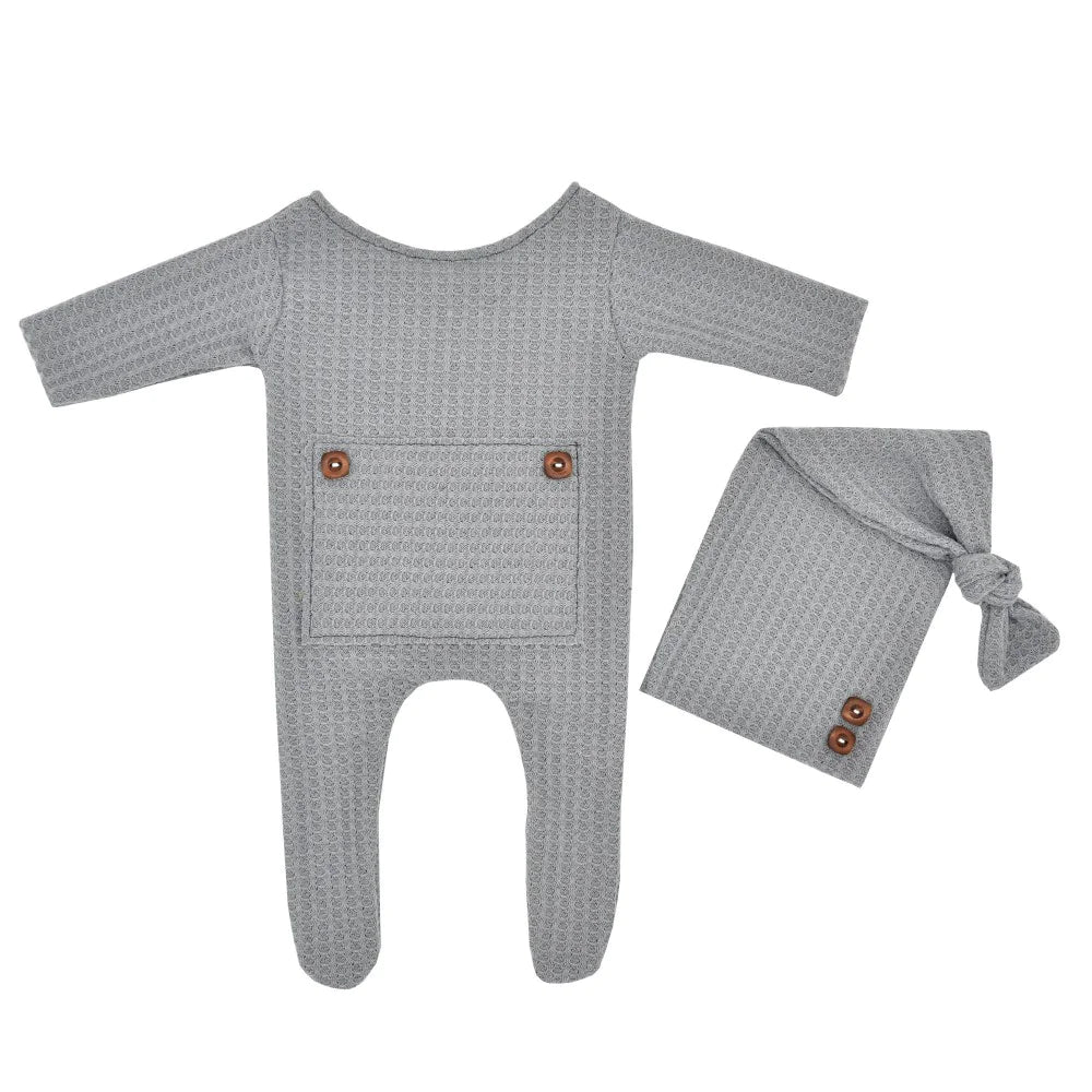 Tiny Trends: Adorable Newborn Apparel for Your Little Star - Grey - Infants planet