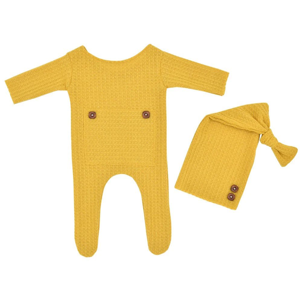 Tiny Trends: Adorable Newborn Apparel for Your Little Star - Yellow - Infants planet