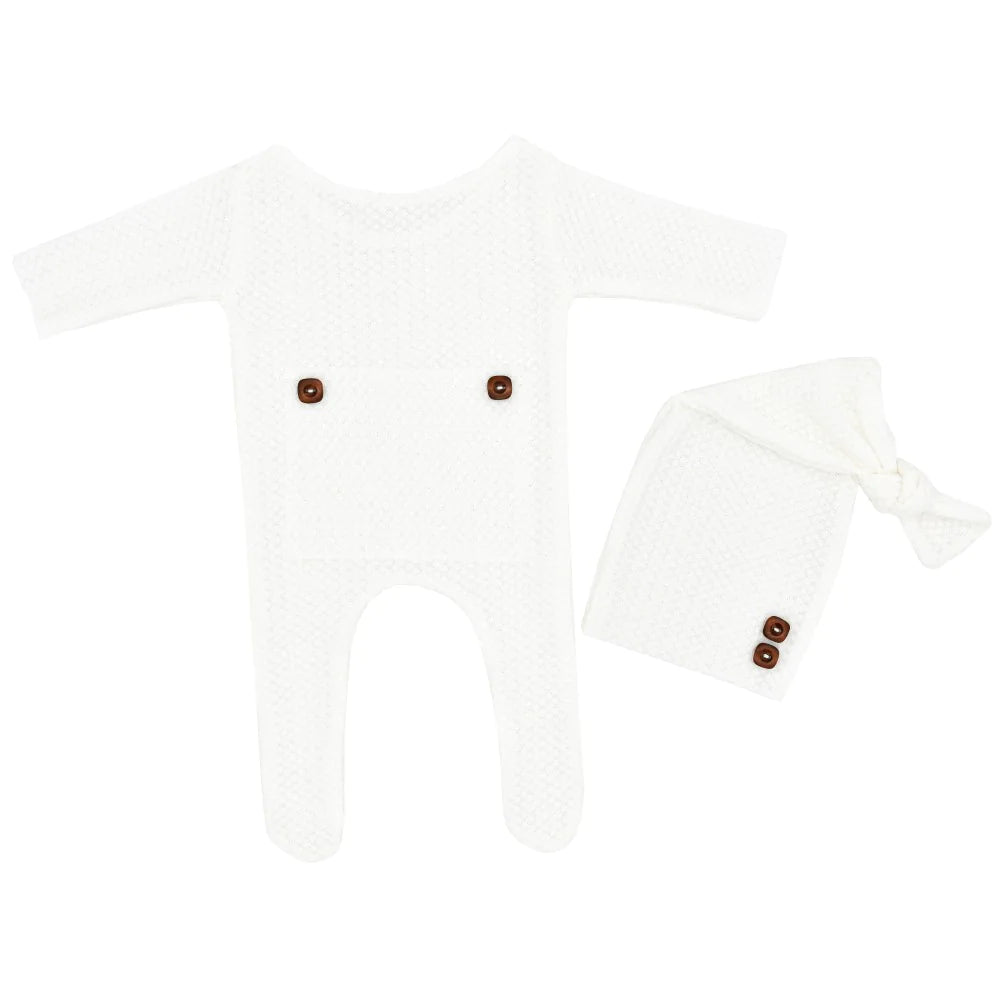 Tiny Trends: Adorable Newborn Apparel for Your Little Star - White - Infants planet