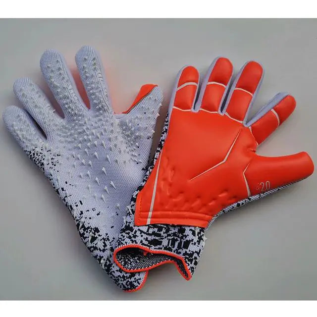 Kids Football Goalkeeper Latex Gloves - White - Infants planet