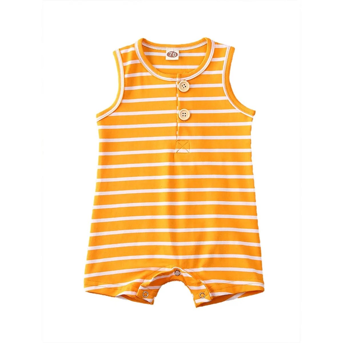 2019 Baby Striped Romper: Sleeveless Summer Outfit - Infants planet