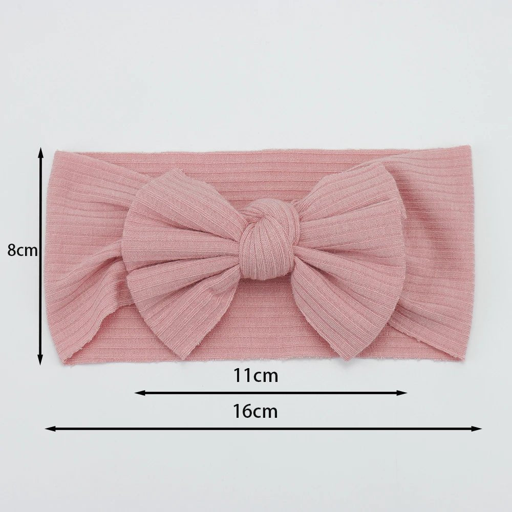 3Pcs/Lot Knit Baby Headband Bow Set - Infants planet