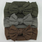 3Pcs/Lot Knit Baby Headband Bow Set - Infants planet