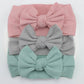 3Pcs/Lot Knit Baby Headband Bow Set - Infants planet