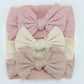 3Pcs/Lot Knit Baby Headband Bow Set - Infants planet