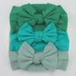 3Pcs/Lot Knit Baby Headband Bow Set - Infants planet