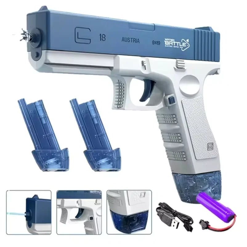 43cm Summer Beach Electric Toy Gun – Portable and Fun for Kids - Infants planet