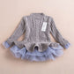 Kids Winter Knitted Chiffon