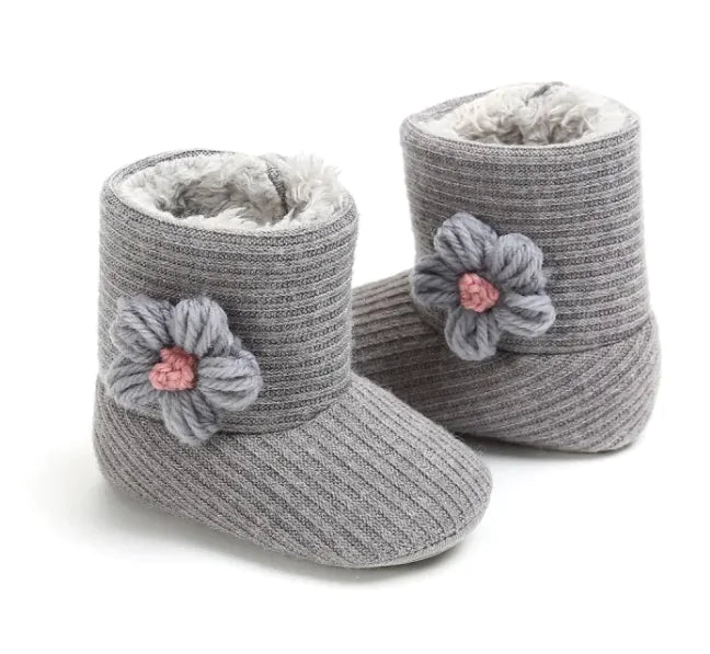 Sunflower Cotton Baby Boots