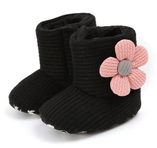 Sunflower Cotton Baby Boots