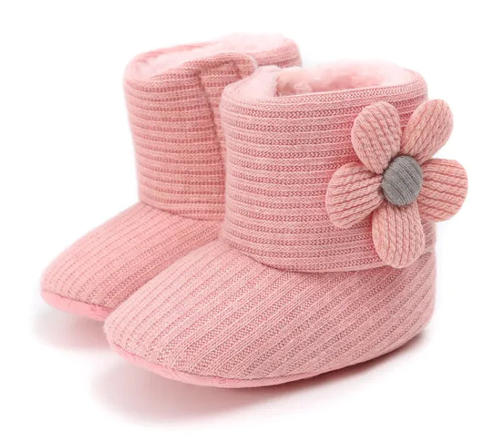 Sunflower Cotton Baby Boots