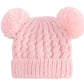 Autumn and Winter Bonnet - Pink - Infants planet
