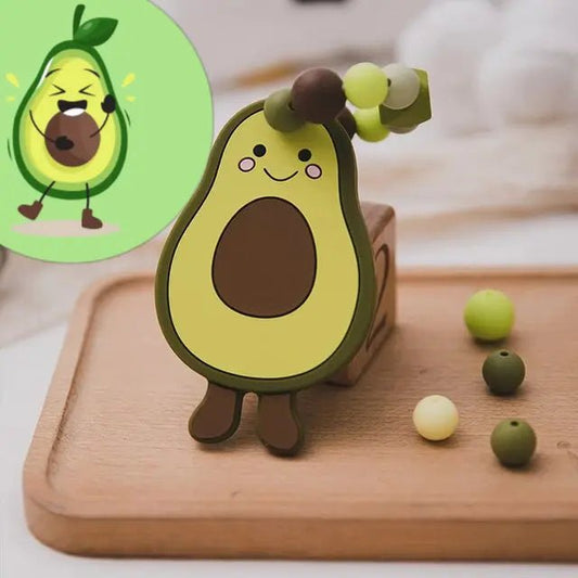 Avocado Silicone Baby Teether - Infants planet