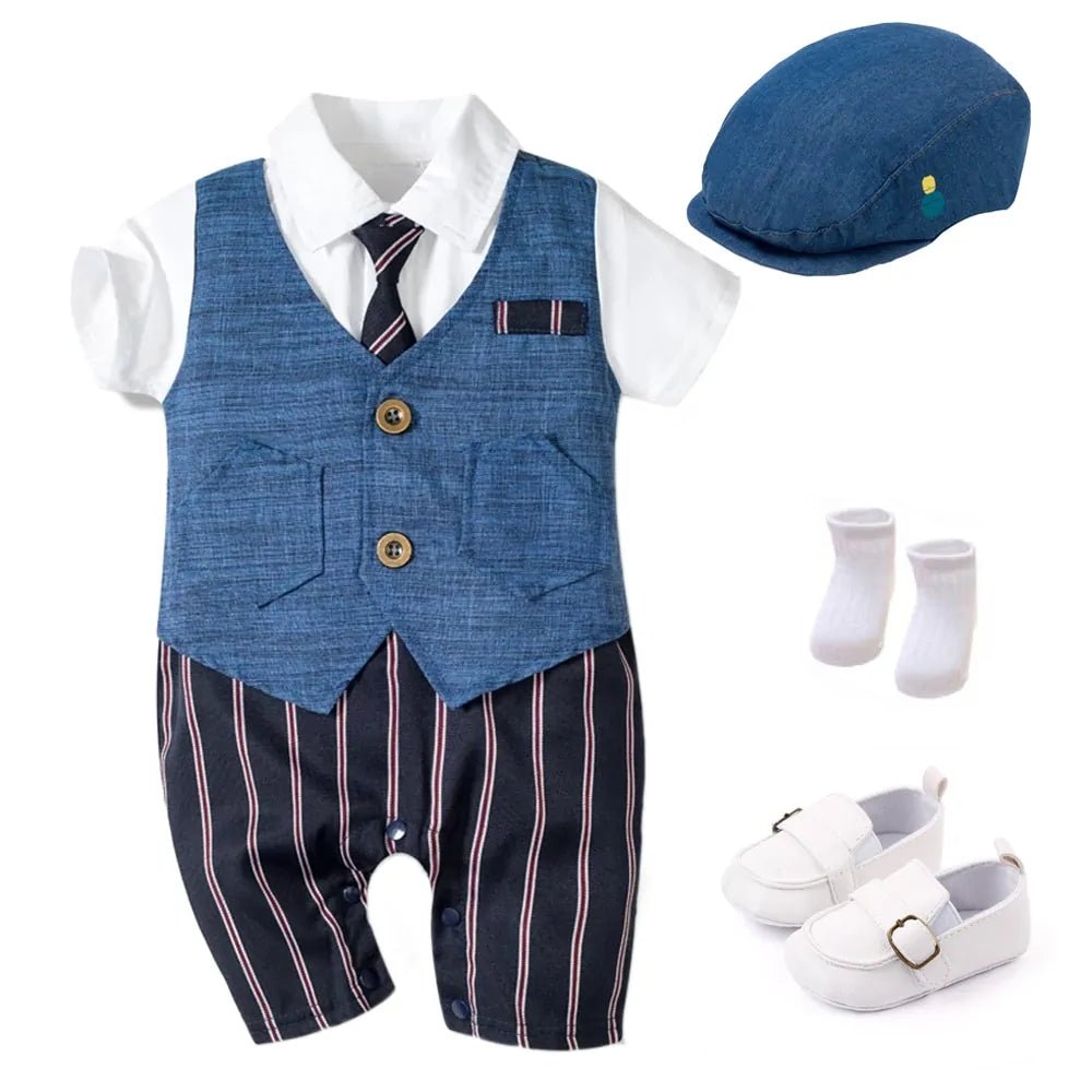 Baby Boy Formal Romper Suit - Infants planet