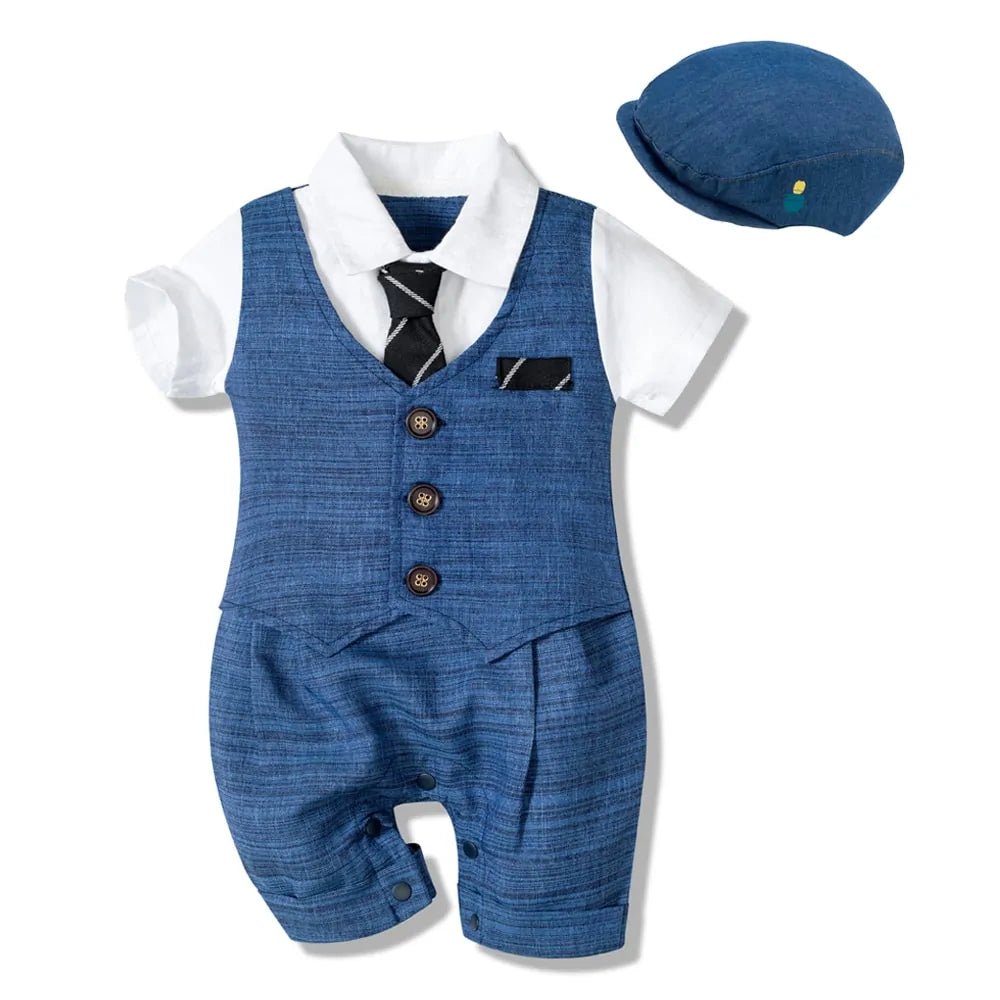 Baby Boy Formal Romper Suit - Infants planet