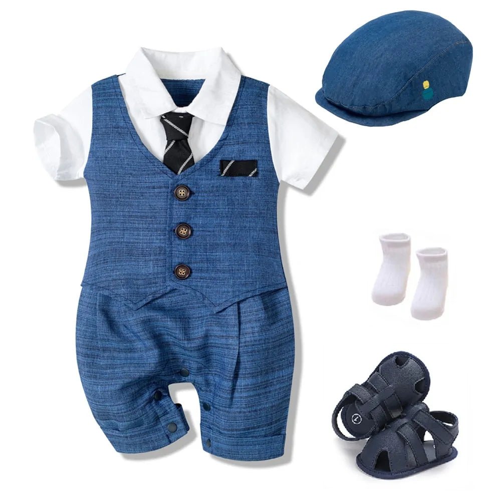 Baby Boy Formal Romper Suit - Infants planet