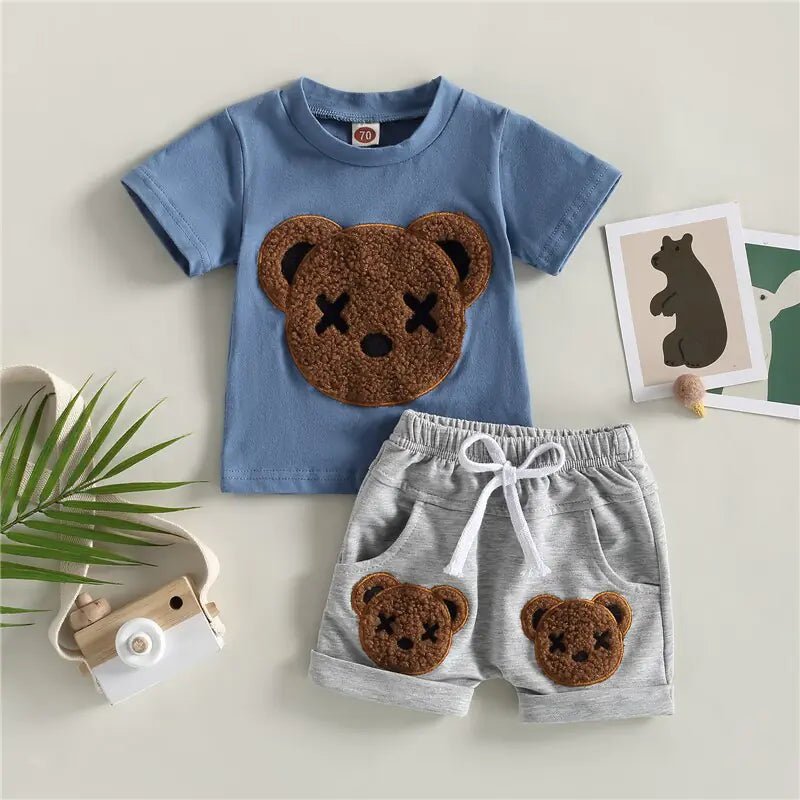 Baby Boys Bear Outfit - Infants planet