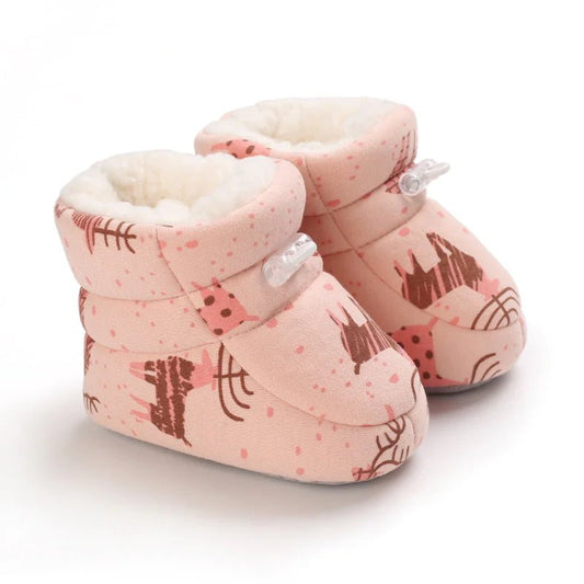 Baby Cartoon Soft Sole Shoes (0 - 1 Year) - 4a - Infants planet