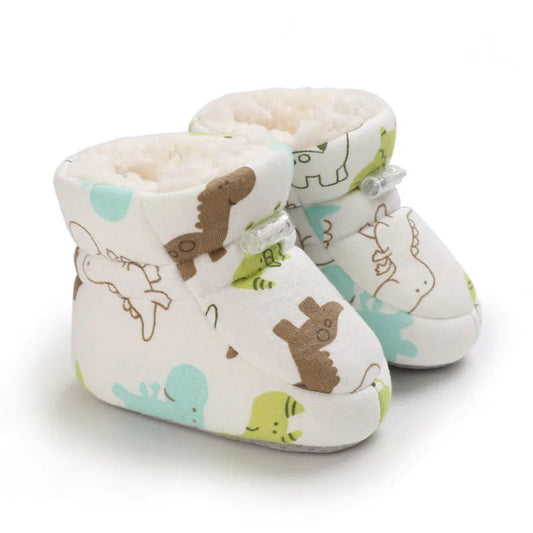 Baby Cartoon Soft Sole Shoes (0 - 1 Year) - 6c - Infants planet