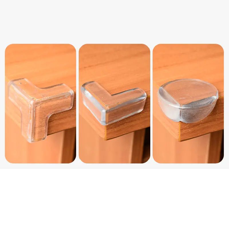 Baby Safety Silicone Table Corner Protectors - L Type - 10pcs - Infants planet