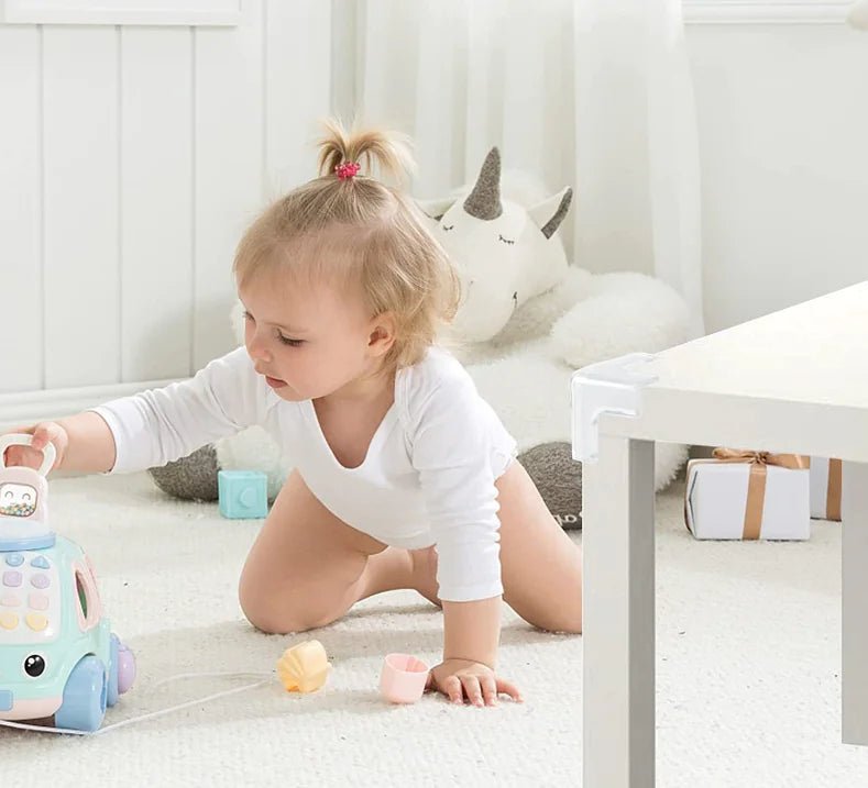 Baby Safety Silicone Table Corner Protectors - Round - 10pcs - Infants planet