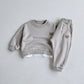 Bear Embroidery Sweatshirt And Pants - Infants planet