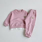 Bear Embroidery Sweatshirt And Pants - Infants planet