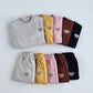 Bear Embroidery Sweatshirt And Pants - Infants planet