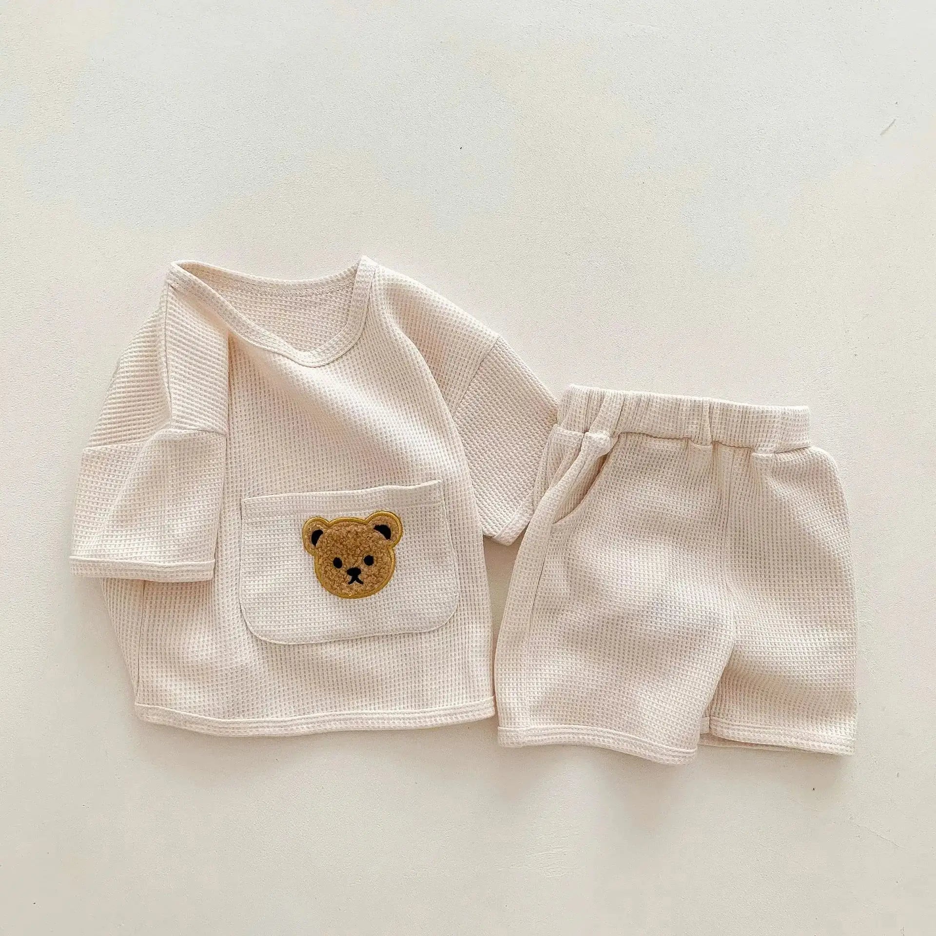 Bear Waffle Toddler Set - Infants planet