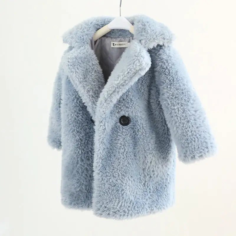 Big Kids Fur Coat In Autumn And Winter Coat - Infants planet