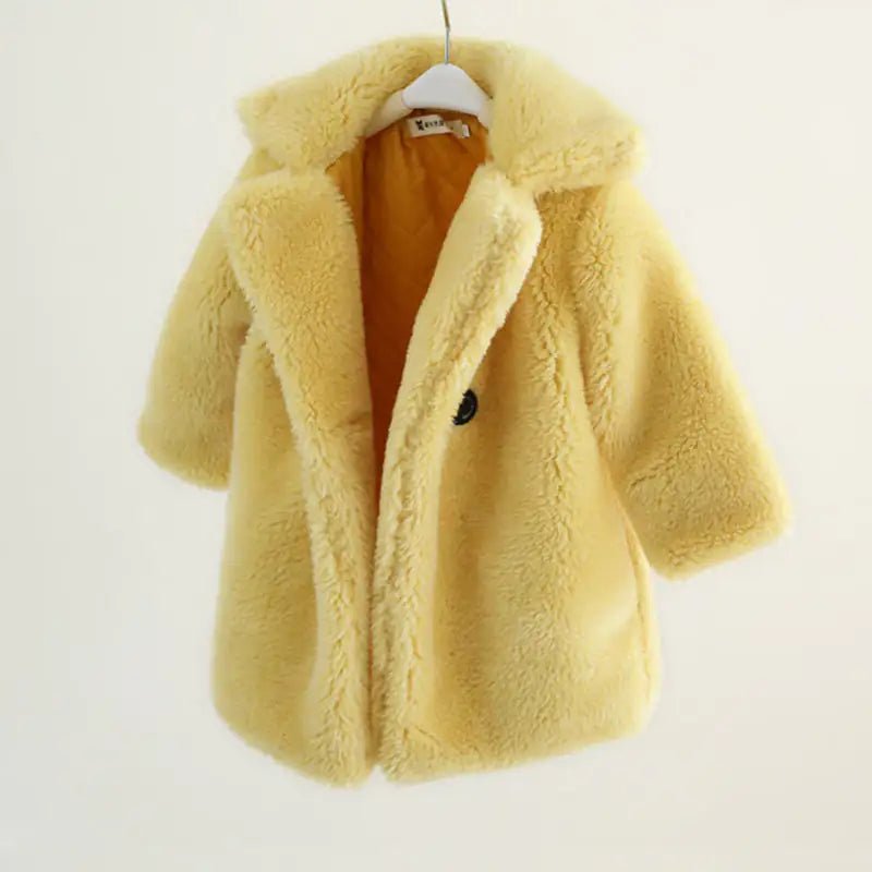 Big Kids Fur Coat In Autumn And Winter Coat - Infants planet