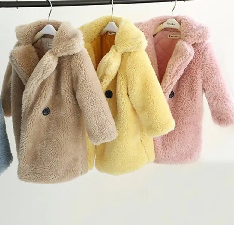 Big Kids Fur Coat In Autumn And Winter Coat - Infants planet