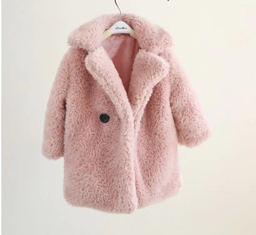 Big Kids Fur Coat In Autumn And Winter Coat - Infants planet