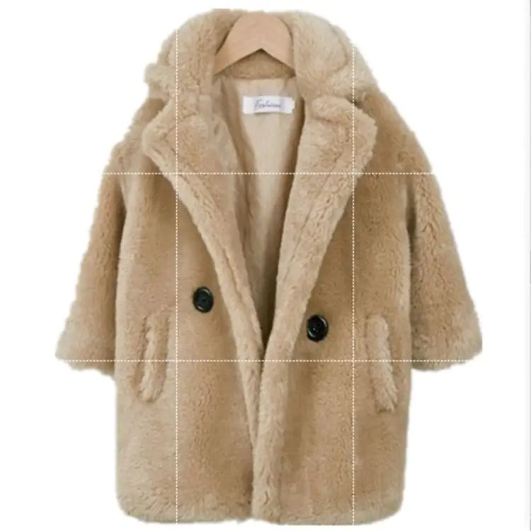 Big Kids Fur Coat In Autumn And Winter Coat - Infants planet