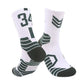 Breathable Non - Slip Professional Basketball Socks for Men, Women, and Kids - Ideal for Sports, Cycling, Climbing, and Running - White/Black 3 - Infants planet