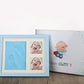 Cherished Moments: Baby Hand & Footprint Kit with Solid Wooden Frame - A Timeless Growth Memory Gift! - Infants planet