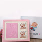 Cherished Moments: Baby Hand & Footprint Kit with Solid Wooden Frame - A Timeless Growth Memory Gift! - Infants planet