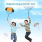 Children's Hand - Powered Parachute Toy for Outdoor Fun - Orange - Infants planet
