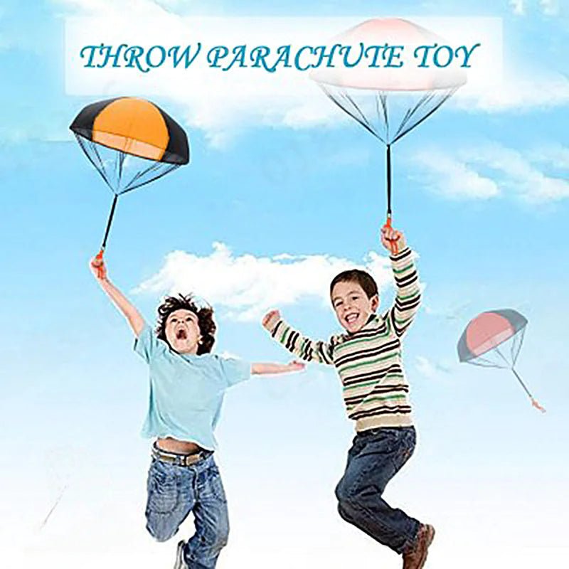 Children's Hand - Powered Parachute Toy for Outdoor Fun - Random Color - Infants planet