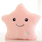 Colorful Luminous Star Pillow - Pink - Infants planet
