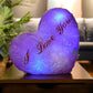 Colorful Luminous Star Pillow - Purple heart - Infants planet